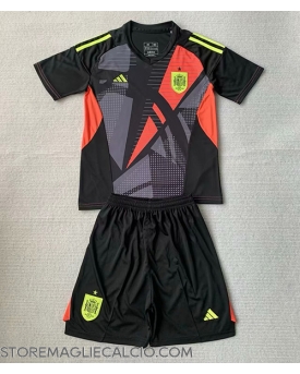 Spagna Portiere Maglia Gara Trasferta Repliche Europei 2024 Bambino